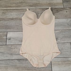 Maidenform bodyshaper all over firm one piece 2XLG nude